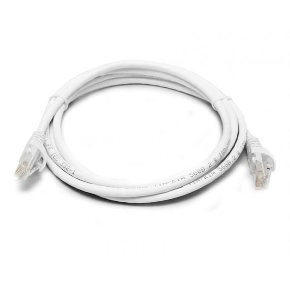 8ware 8W-PL6-2WH CAT6 2m White Ethernet Patch Cord