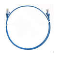 8ware CAT6 Thin Cable 1.5m Blue Ethernet Patch Cord