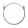 8ware CAT6 Ultra Thin Slim Cable 2m Grey Ethernet Patch Cord