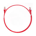 8ware CAT6 Ultra Thin Slim Cable 2m Red Ethernet Patch Cord