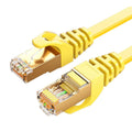 8ware CAT7-F-10YEL 10m Yellow Flat Ethernet Network Cable
