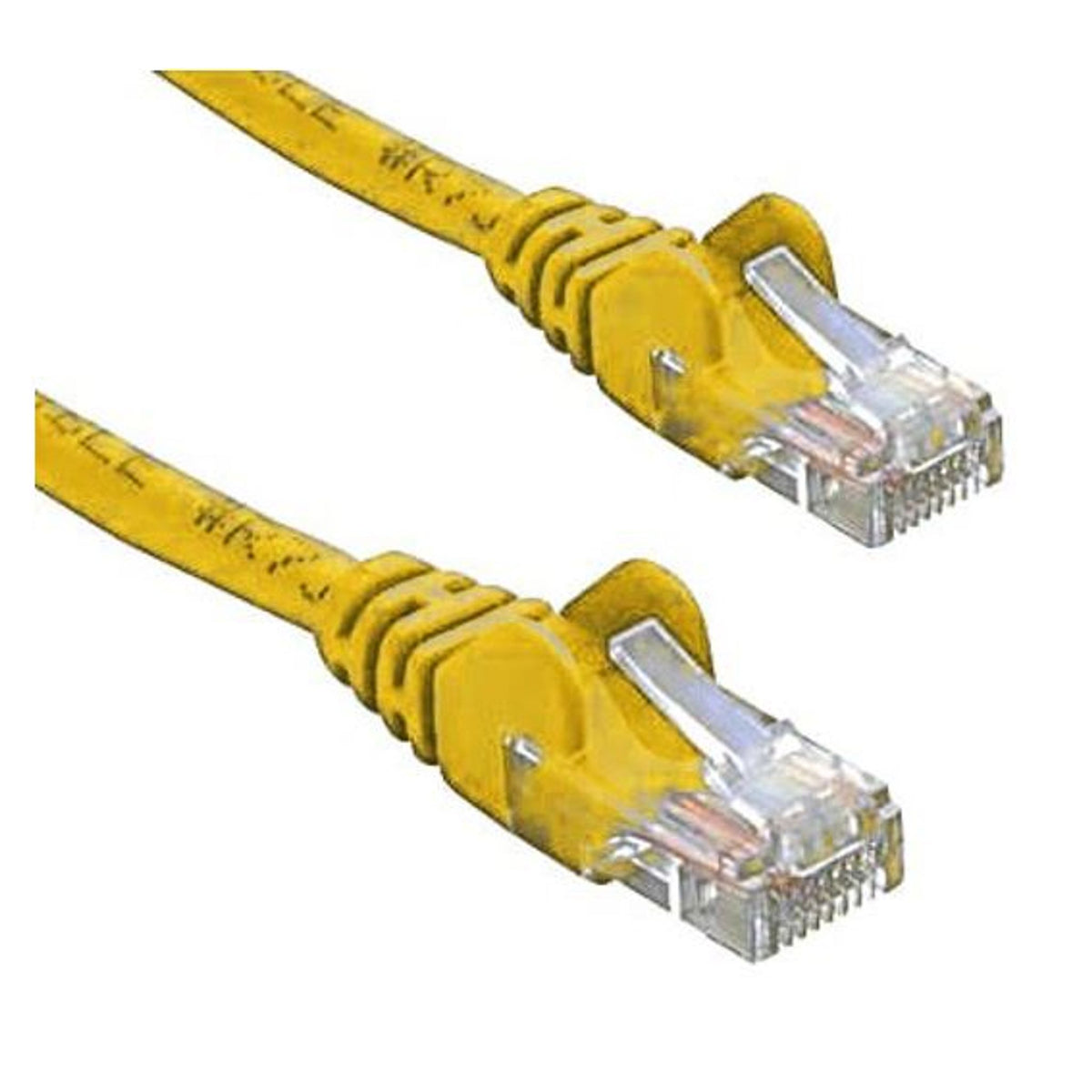 8ware KO820U-0.25YEL 25cm Yellow Cat5e Network Patch Cable