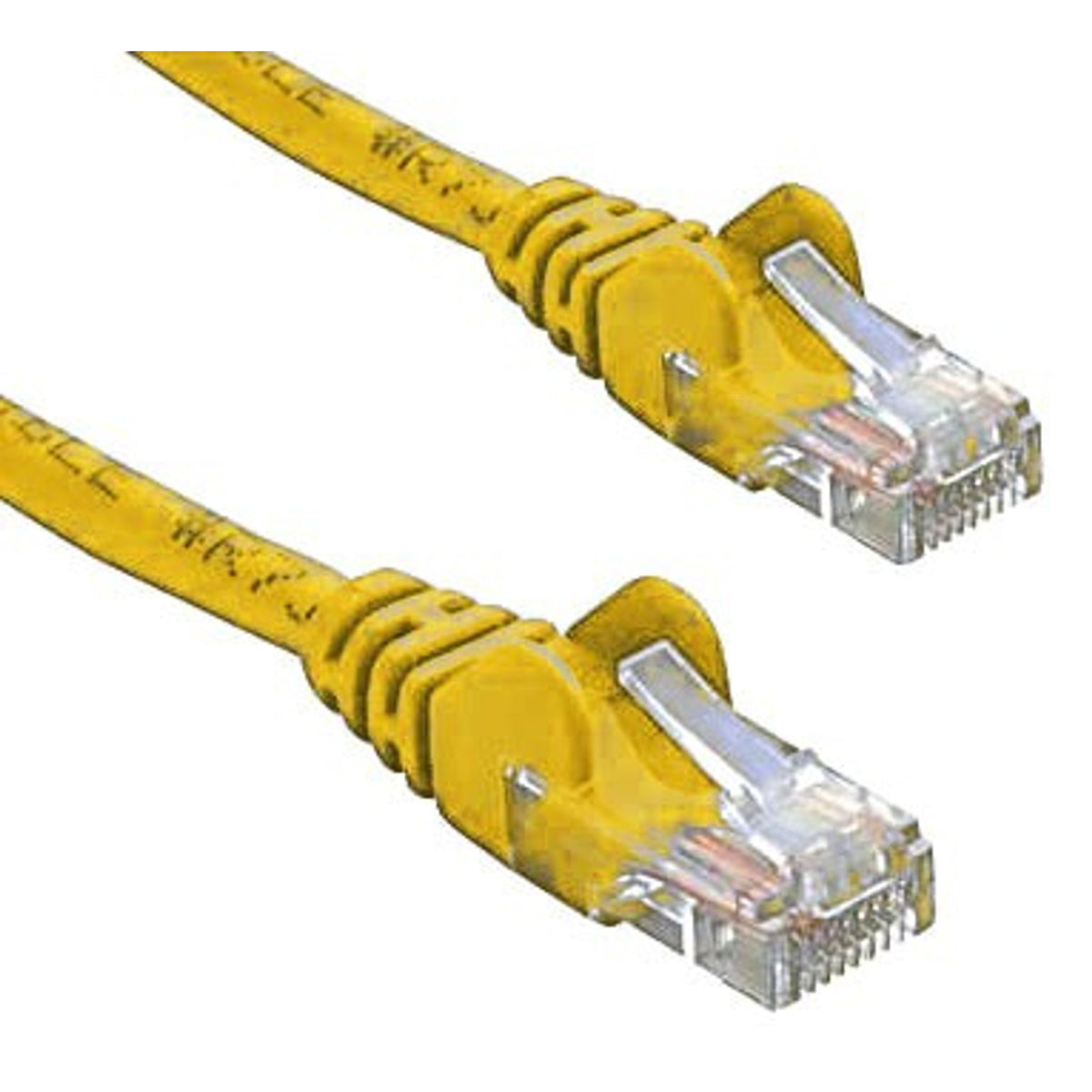 8ware KO820U-0.5YEL 50cm Yellow Cat5e Ethernet Patch Cord