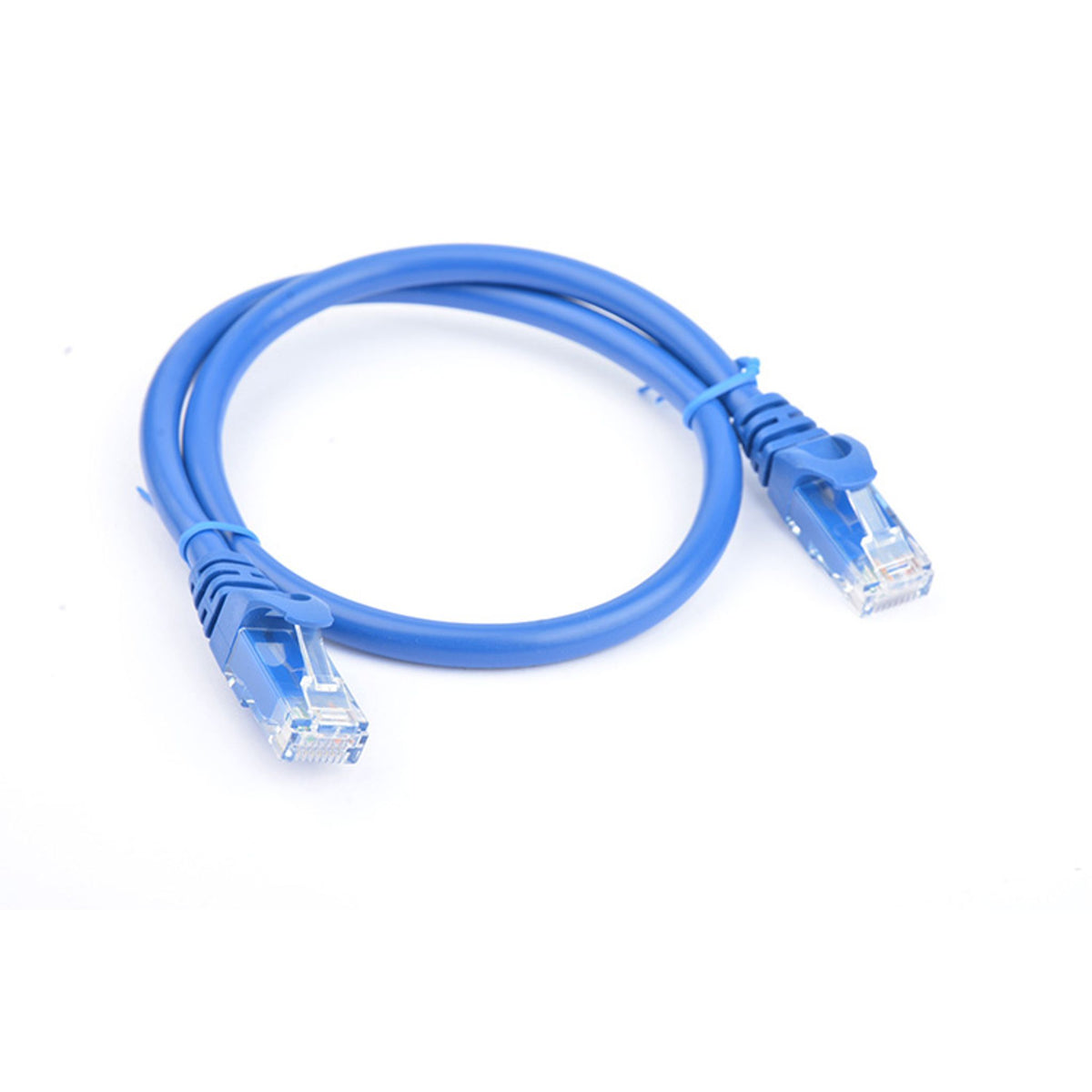 8ware PL6A-0.25BLU 0.25m Blue Cat6A Ethernet Patch Cord