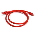 8ware PL6A-0.25RD 0.25m Red CAT6A Ethernet Patch Cord