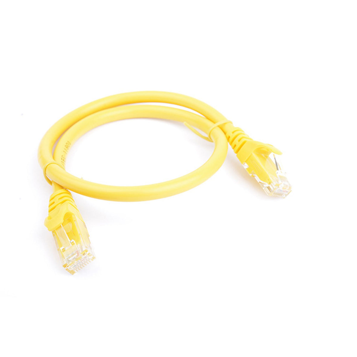8ware PL6A-0.25YEL 0.25m Yellow CAT6 Ethernet Patch Cord
