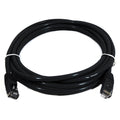 8ware PL6A-0.5BLK 0.5m Cat6A Black Ethernet Patch Cord