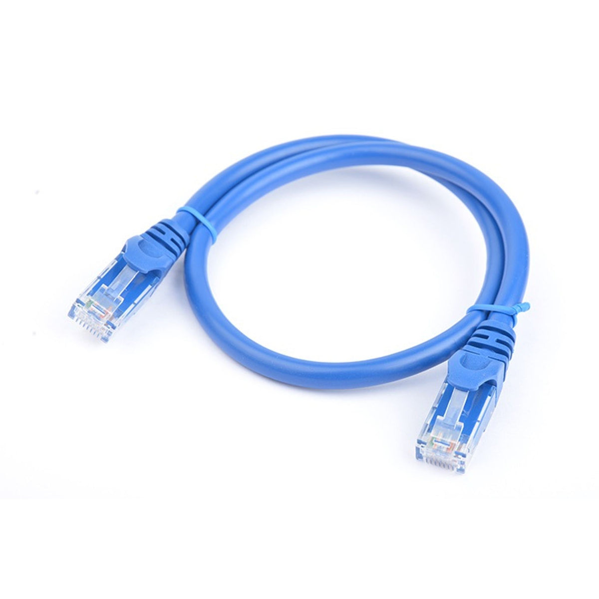 8ware PL6A-0.5BLU 0.5m Blue Cat6A Ethernet Patch Cord