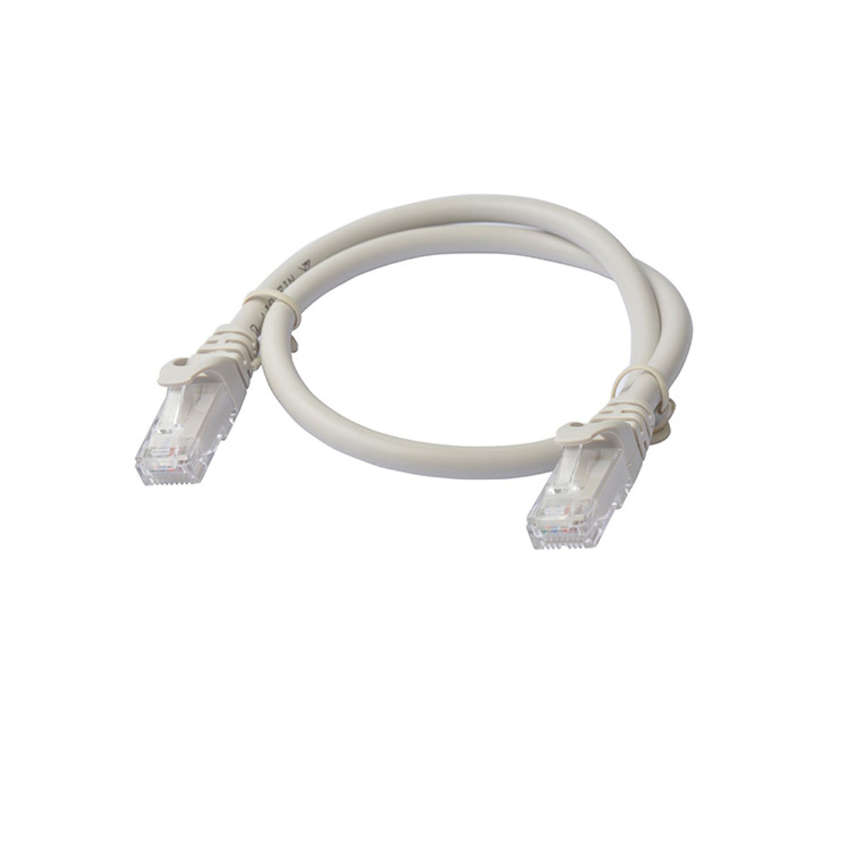 8ware PL6A-0.5GRY 0.5m Grey Cat6A Ethernet Patch Cord