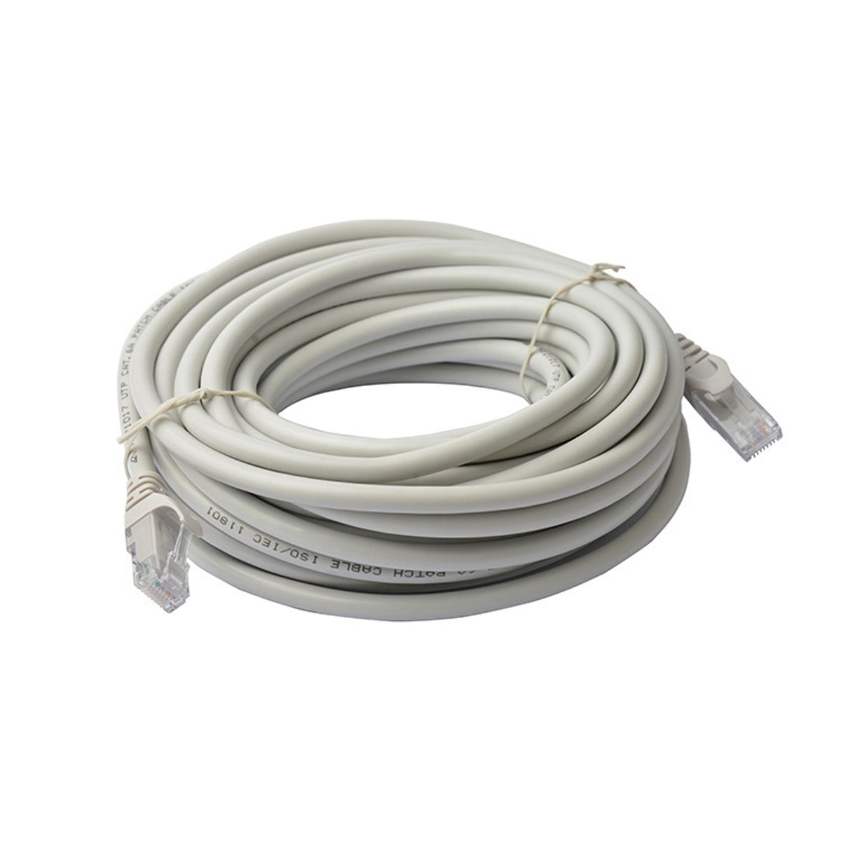 8ware PL6A-10GRY 10m Grey CAT6A Ethernet Patch Cord