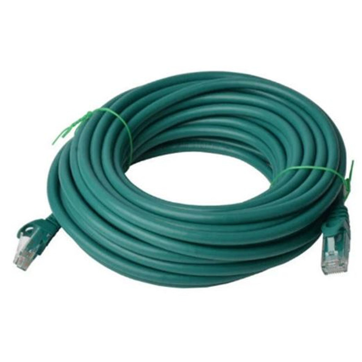 8ware PL6A-15GRN 15m Green Cat6A Ethernet Patch Cord