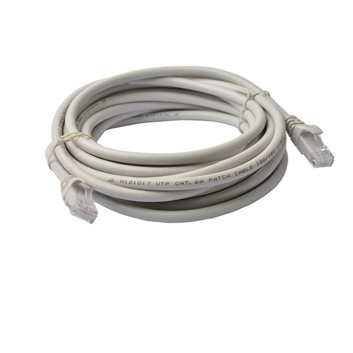 8ware PL6A-15GRY 15m Grey Cat6A Ethernet Patch Cord