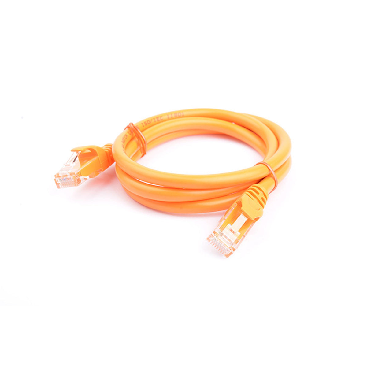 8ware PL6A-1ORG 1m Orange CAT6A Ethernet Patch Cord