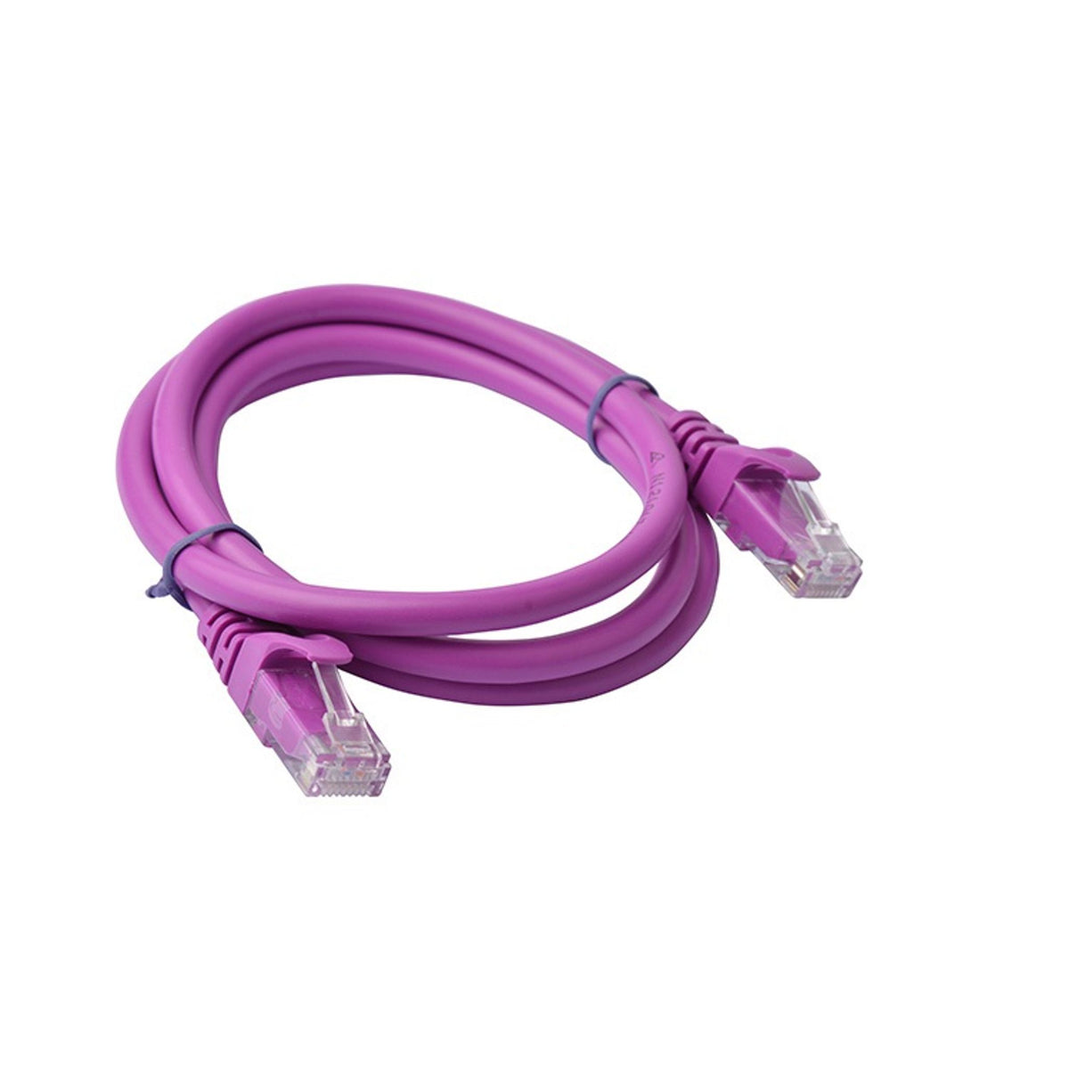 8ware PL6A-1PUR 1m Purple CAT6A Ethernet Patch Cord