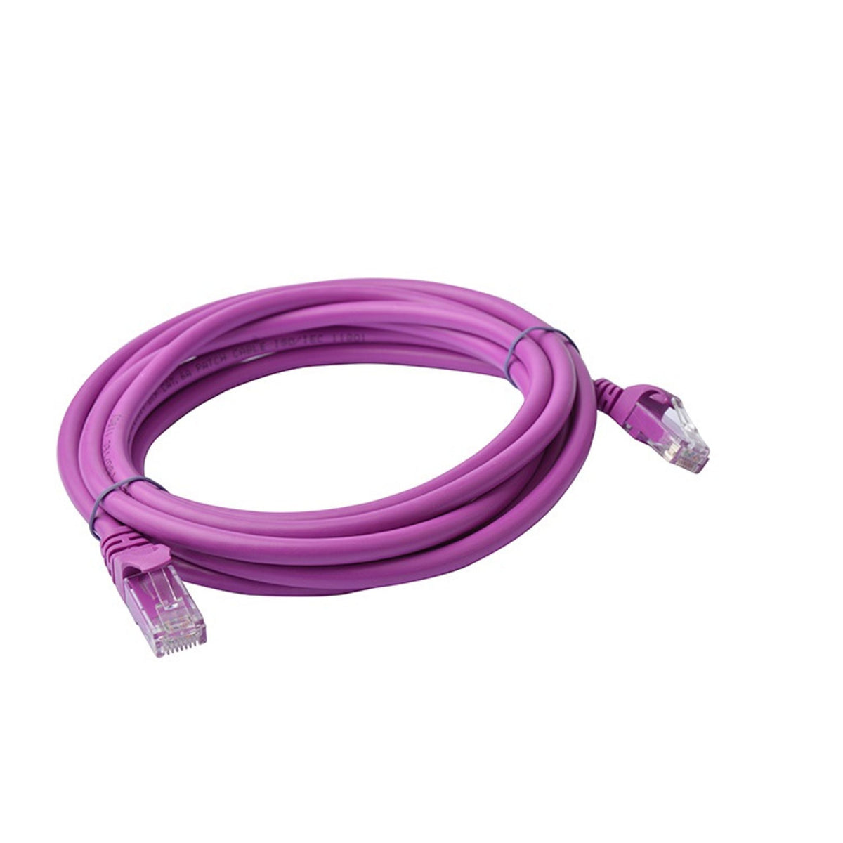 8ware PL6A-3PUR 3m Purple Cat6A Ethernet Patch Cord