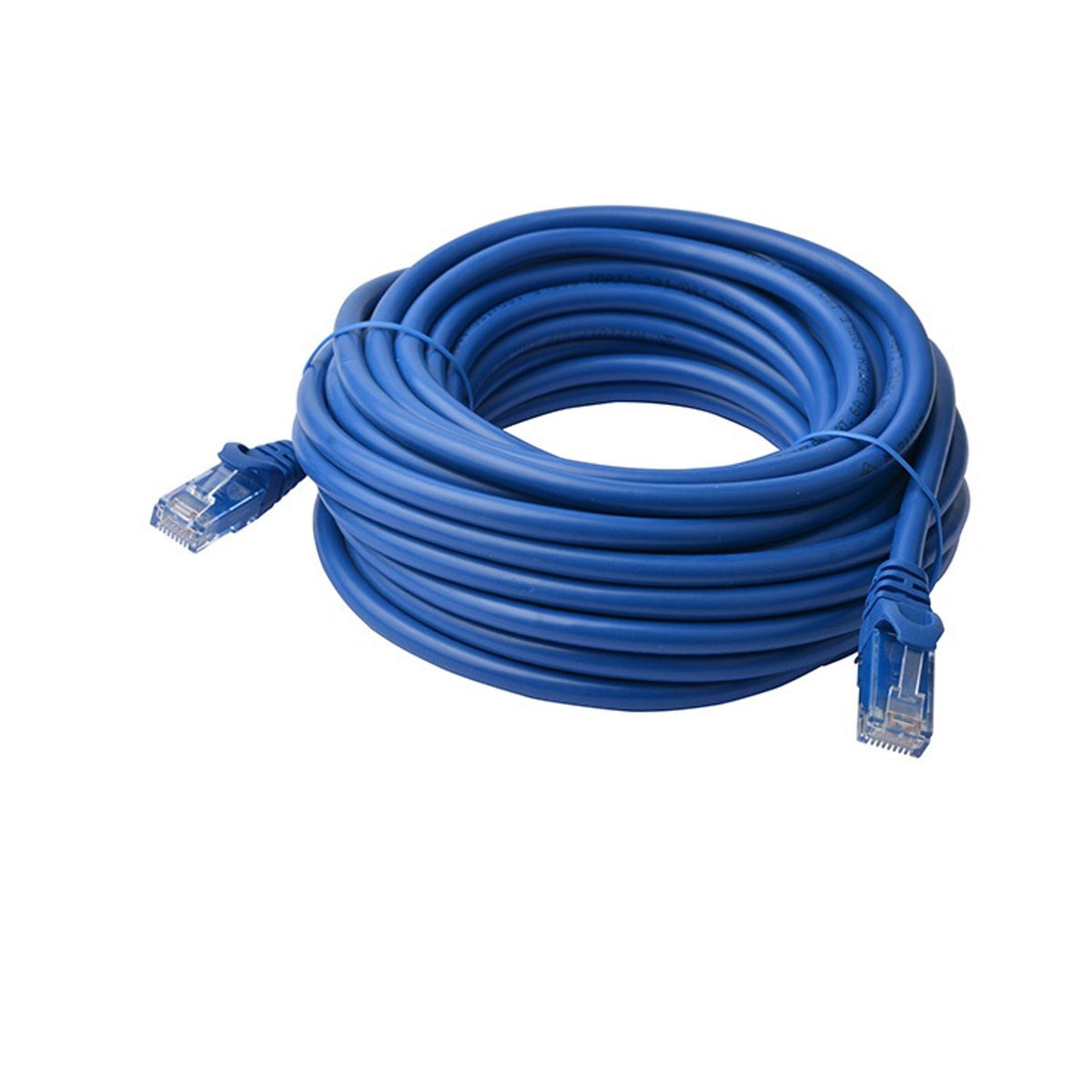 8ware PL6A-40BLU 40m Blue CAT6A Ethernet Patch Cord