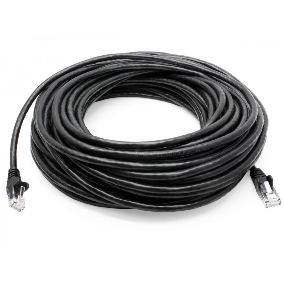 8ware PL6A-50BLK 50m Cat6 Ethernet Network Cable Black