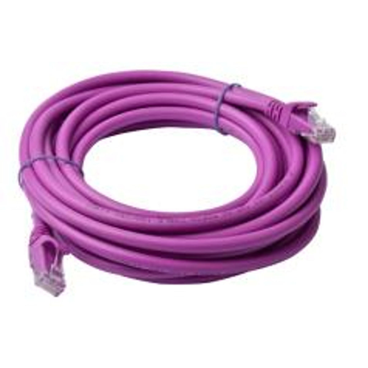 8ware PL6A-5PUR 5m Purple CAT6A Ethernet Patch Cord