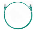 8ware CAT6 Ultra Thin Slim Cable 0.25m Green Ethernet Patch Cord