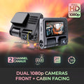Adesso ORBITD110 Front/Rear Vehicle Camera ds:54674ccb