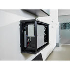 APC AR106VI 6U Low-Profile Wallmount Rack Enclosure Cabinet ds:d1a3eb67