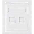 Astrotek ATP-SC-5E-2 CAT5e 2 Port Network Wall Face Plate