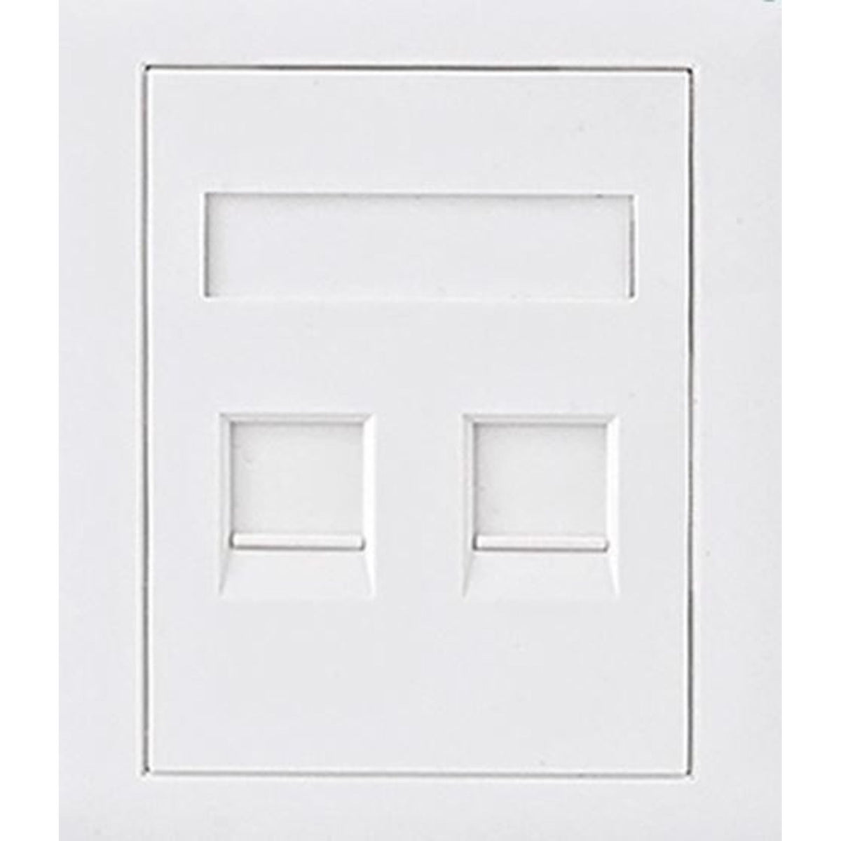 Astrotek ATP-SC-5E-2 CAT5e 2 Port Network Wall Face Plate