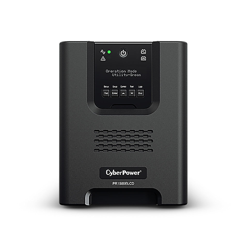 CyberPower PR1500ELCD 1500VA 1350W Tower UPS with LCD ds:8617a22