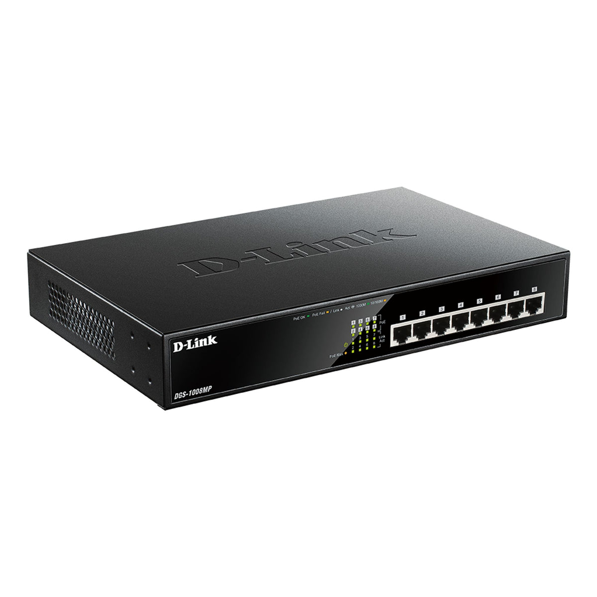 D-Link DGS-1008MP 8-Port Gigabit PoE+ Switch ds:57f8bd90