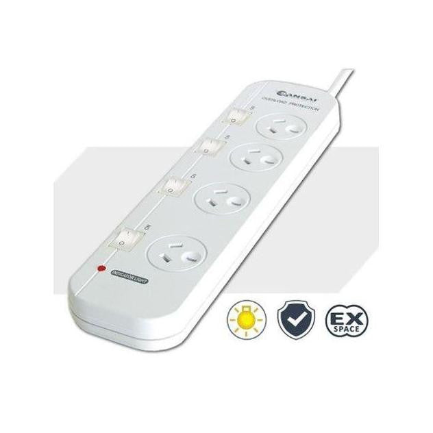 Generic PAD-054SW 4 Way Individually Switched Powerboard