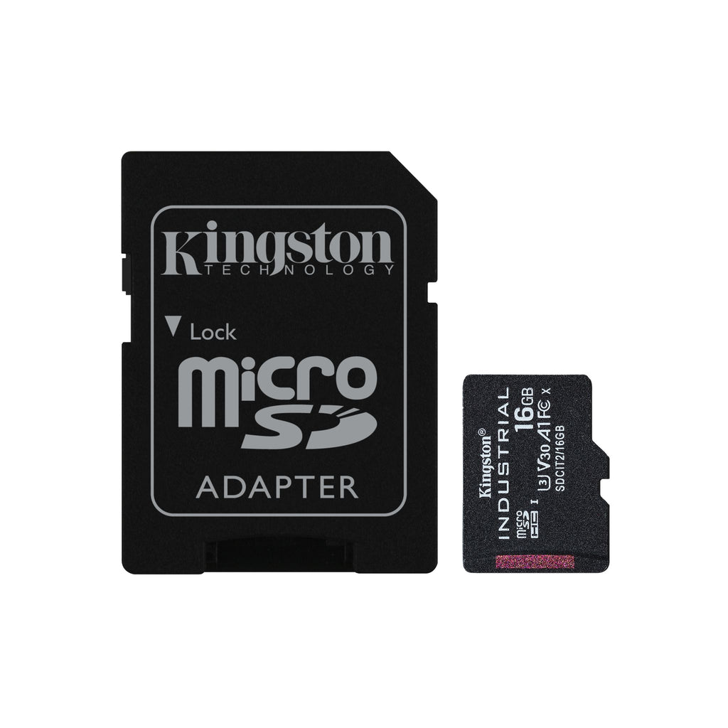 Kingston SDCIT2/16GB 16GB Industrial microSDHC Card ds:3bac64c1