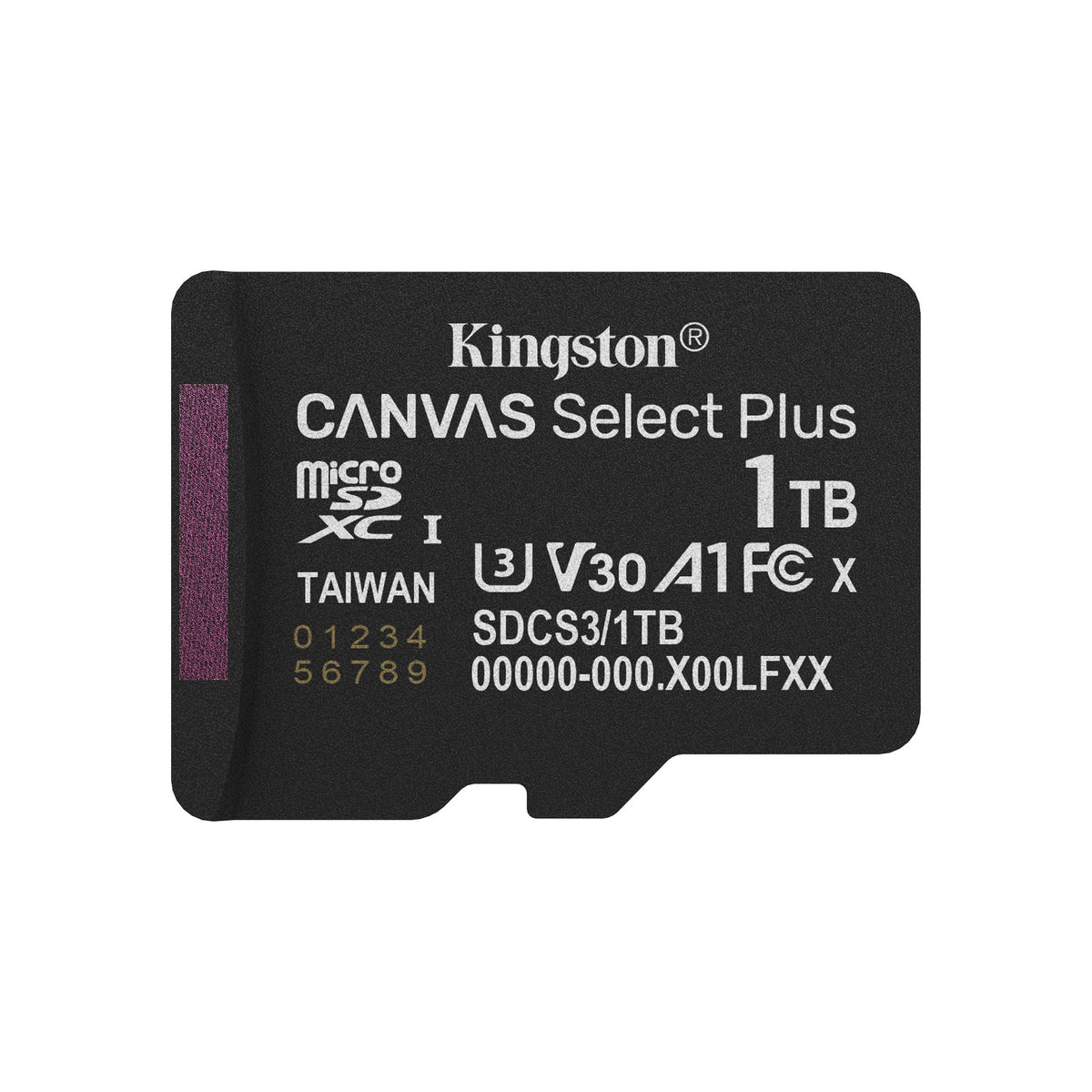 Kingston SDCS3/1TB 1TB Canvas Select Plus microSDXC Card ds:277d2f82