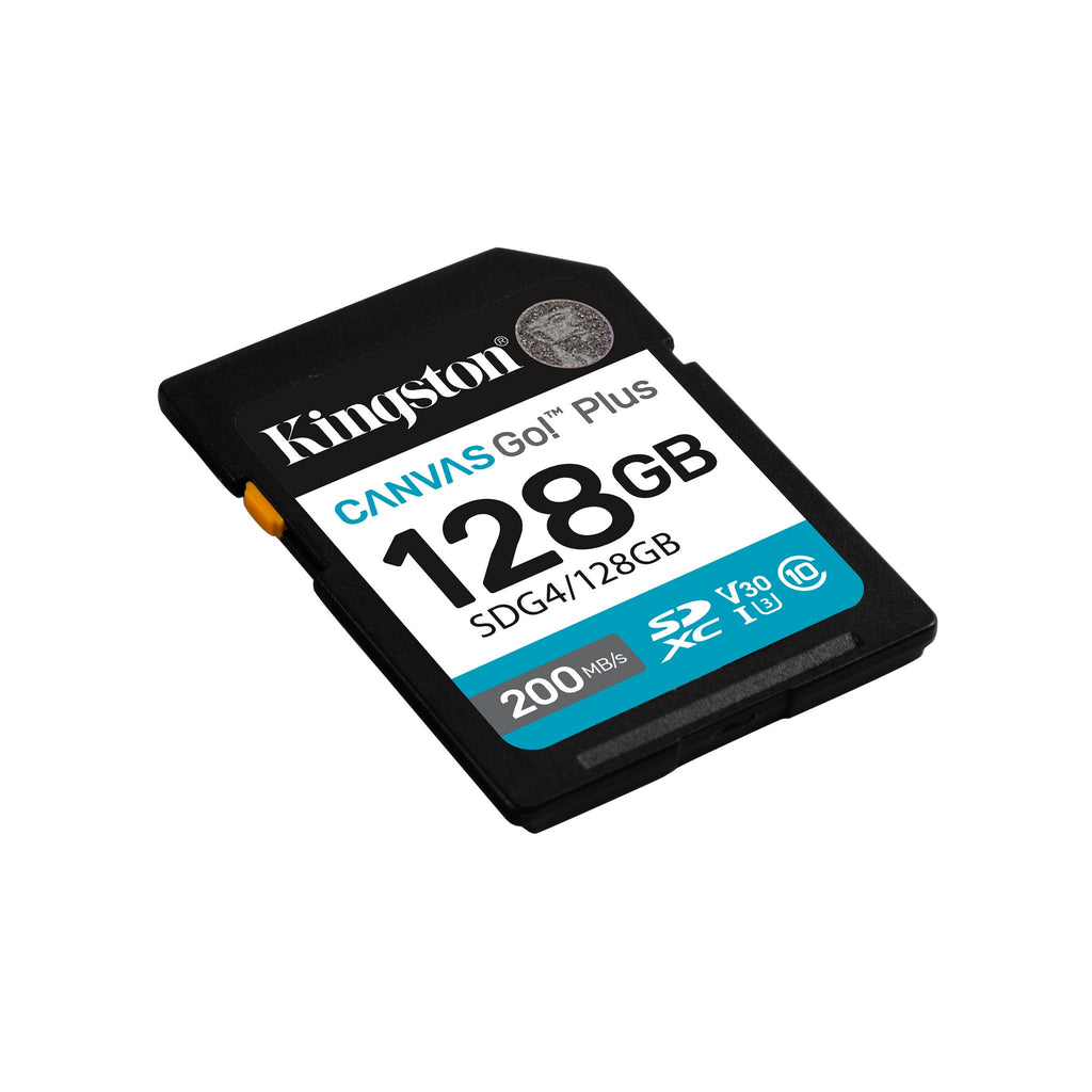 Kingston SDG4/128GB 128GB 200 MB/s Read SDXC Card ds:c70241f1