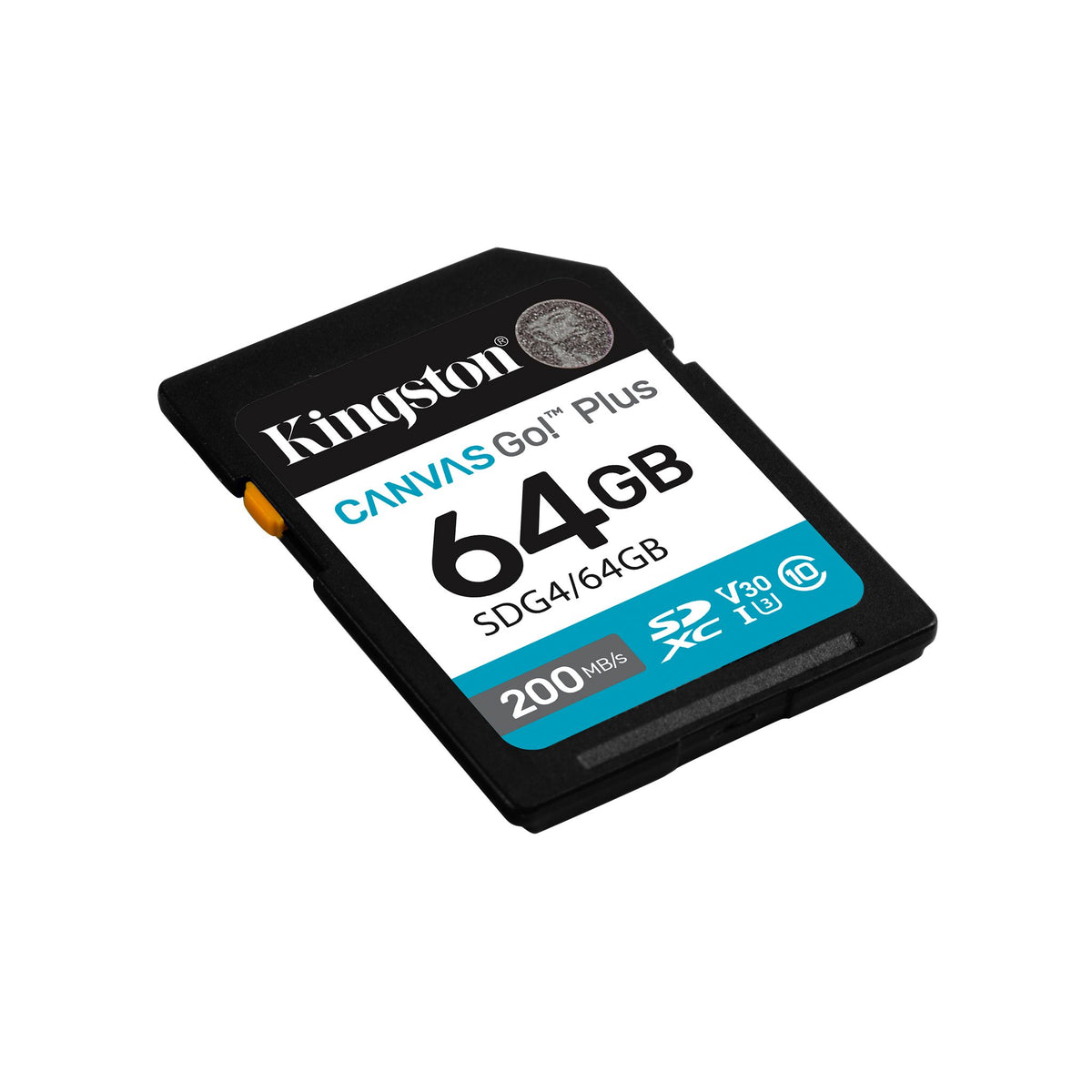 Kingston SDG4/64GB 64GB 200 MB/s Read SDXC Card ds:9a3db4a
