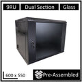 LDR WB-DS65090NB 9U Hinged Wall Mount Cabinet