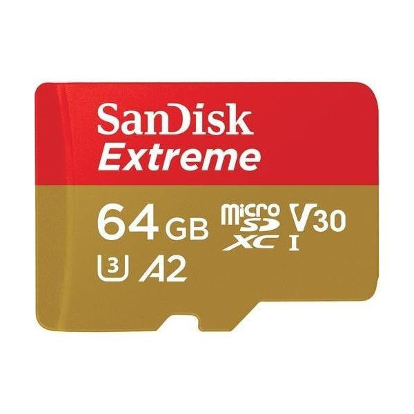 SanDisk SDSQXAH-064G-GN6AA 64GB Extreme microSDXC Card