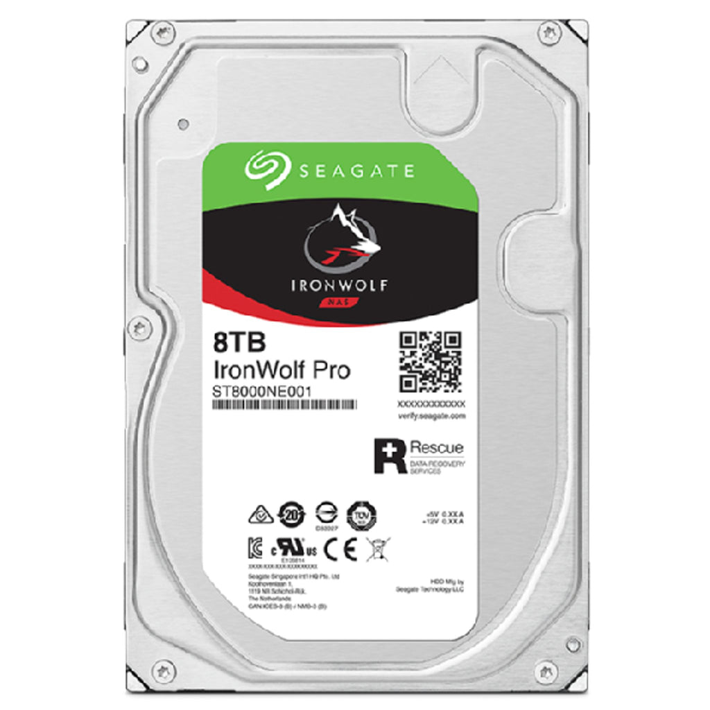 Seagate ST8000NT001 8TB 3.5in IronWolf Pro NAS Hard Drive ds:c1a61016