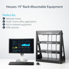 StarTech.com 2POSTRACK12 12U Heavy Duty 2-Post Server Rack ds:38d731a0