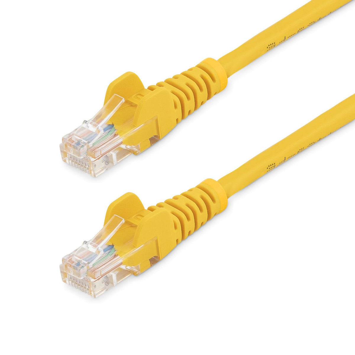 StarTech.com 45PAT2MYL 2m Yellow Cat5e Snagless Patch Cable ds:3156a274