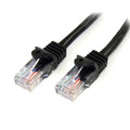 StarTech.com 45PAT3MBK 3m Cat5e Snagless RJ45 Patch Cable ds:3bc0208b