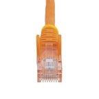 StarTech.com 45PAT50CMOR 0.5m Orange Cat5e Patch Cable ds:e71d78fe