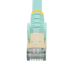 StarTech.com 6ASPAT50CMAQ 0.5m Cat6a Shielded PoE Ethernet Cable ds:64a0a98f