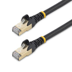 StarTech.com 6ASPAT50CMBK 0.5m Cat6a Shielded PoE Ethernet Cable ds:bcd6a1b3