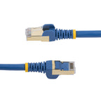 StarTech.com 6ASPAT50CMBL 0.5m Cat6a Shielded PoE Ethernet Cable ds:c1447621