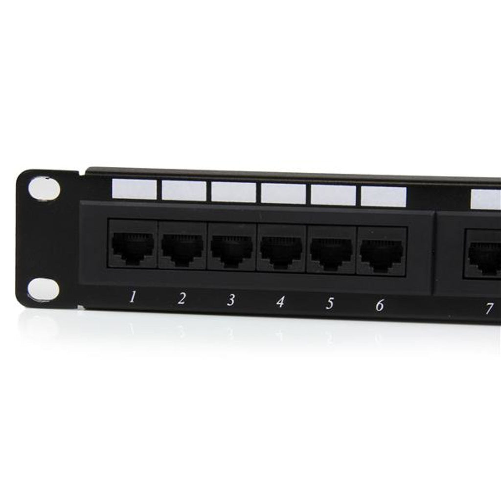 StarTech.com C6PANEL24 24 Port Cat 6 Rackmount Patch Panel ds:b3e571ba