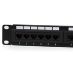 StarTech.com C6PANEL24 24 Port Cat 6 Rackmount Patch Panel ds:b3e571ba