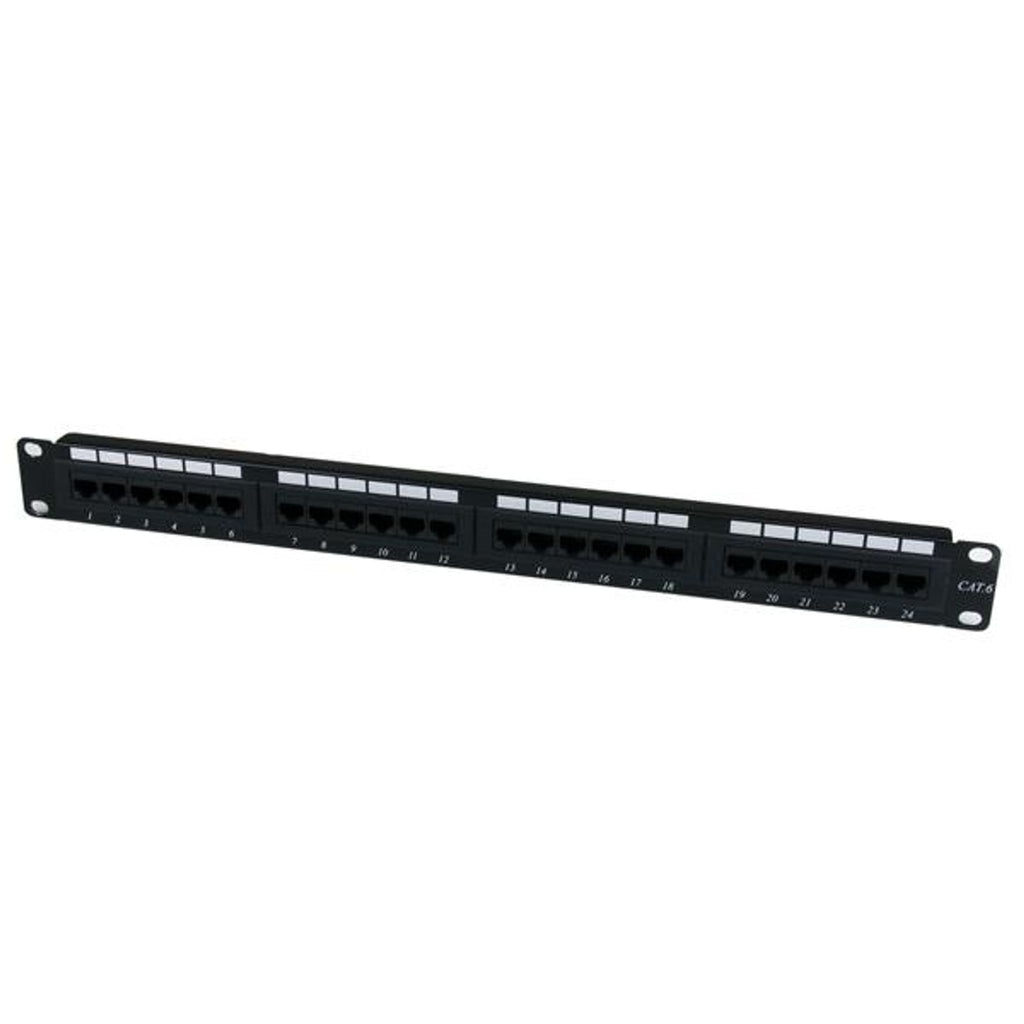 StarTech.com C6PANEL24 24 Port Cat 6 Rackmount Patch Panel ds:e8cb5b6