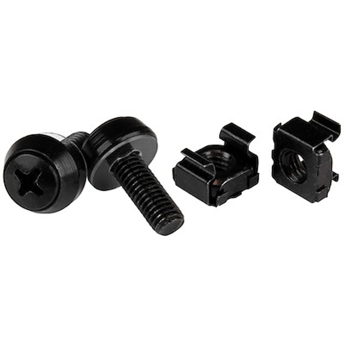 StarTech.com CABSCREWM6B M6 x 12mm Screws and Cage Nuts 50 Pack ds:81b09ee6