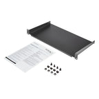 StarTech.com CABSHELF1U10 1U Fixed 10in Deep Rackmount Shelf ds:ec6418b4