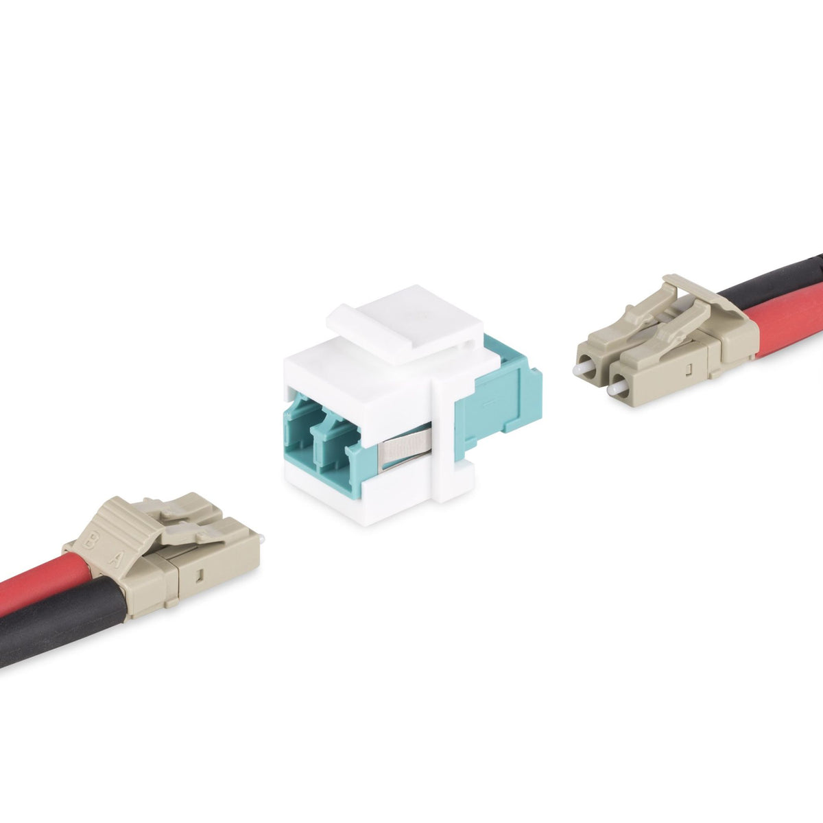 StarTech.com DMFKSLCLCCOUPLER LC to LC Fiber Keystone Coupler ds:53f3f296